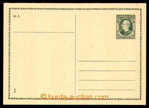94416 - 1939 CDV3, dvojitá dopisnice Hlinka 50h, pěkná, kat. 1500