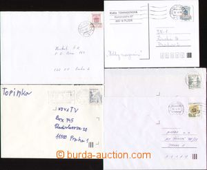 94451 - 1994-2002 comp. 5 pcs of entires franked/paid forgeries post