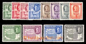 94491 - 1938 SG.93-104, Animals and map, complete set, mint never hi