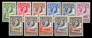 94549 - 1955 SG.143-153), Alžběta II., kompletní série, kat. jak