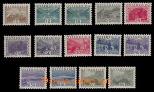 94626 - 1932 Mi.530-543, Krajinky, kat. 475€, hledaná série