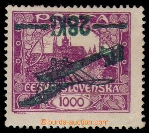 94643 - 1920 Pof.L3B Pp, the first issue 28Kč/1000h violet, inverte