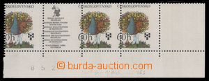 94695 - 1975 Pof.2152, BIB Bratislava, pravá dolní rohová 3-pásk