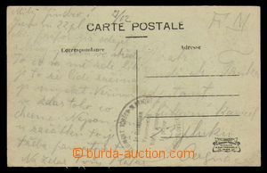 94710 - 1919 FRANCIE  pohlednice (Monthureux) bez frankatury, odesla