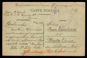 94711 - 1919 FRANCIE  pohlednice (Cognac) bez frankatury, odeslaná 