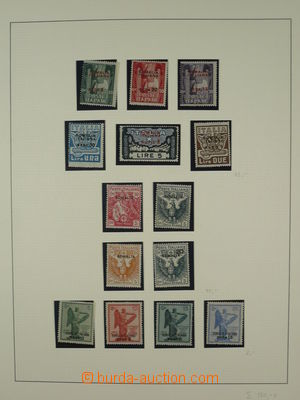 94889 - 1916-29 ITALIAN SOMALIA  sbírka známek na volných albový