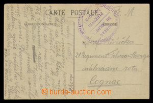 94971 - 1918 FRANCIE  pohlednice z Daney, odeslaná příslušníkem
