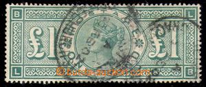 95257 - 1891 Mi.99, £1 zelená, dobře centrovaná, zk. Thier