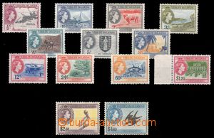 95356 - 1956 Mi.111-23  Elizabeth II. + motives, nice, c.v.. 90€
