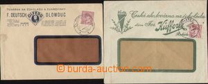 95587 - 1937 FOOD PROCESSING  comp. 2 pcs of envelopes with advertis