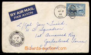 95691 - 1944 dopis z Kanady na příslušníka letectva - Jan Tuček