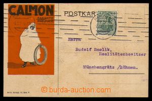 95728 -  GERMANY  reklamní pohlednice CALMON vyfr. zn. s perfinem A