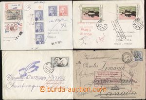 95768 - 1946-78 ADDRESSEE UNKNOWN  comp. 4 pcs of letters, to Mexico