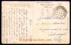 95826 - 1916 S.M.S. LEOPARD, violet round cancel. with date 26.2.16,