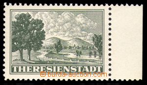 95849 - 1943 Pof.Pr1A, Připouštěcí známka Terezín, známka s p