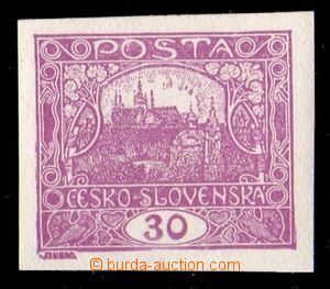 96082 -  Pof.13N, 30h light violet, exp. by Gilbert., c.v.. 4500CZK