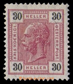 96094 - 1905 Mi.127C, 30h fialová, kat. Ferch. 240€
