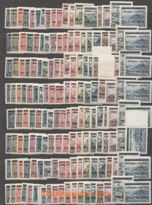 96136 - 1939 Pof.1-19, 8x complete set, 6x incomplete, placed on sto