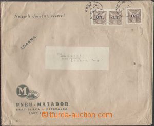 96267 - 1937 commercial commercial printed matter franked with. 3 pc