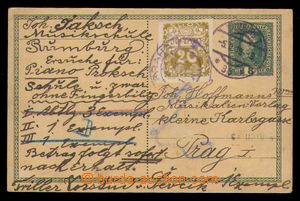 96288 - 1919 Mi.P229, neplatná rakouská dopisnice 8h F.J., DR RUMB