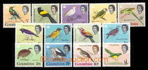 96547 - 1963 Mi.170-182, Elizabeth II, favourite motive set Birds, c