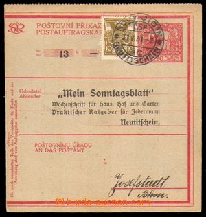 96555 - 1921 CPV11B, I. část, česko - německá verze, bez levéh