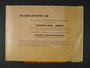 96573 - 1936 CIGARETOVÉ KARTIČKY  sestava 25ks propagačních kart