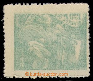 96661 -  Pof.164A, 100h green, production flaw full sheet offset