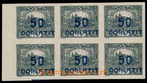 96714 -  Pof.DL19 joined spiral types, Postage Due - overprint issue