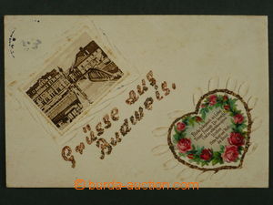 97453 - 1940 ČESKÉ BUDĚJOVICE (Budweis) - kombinovaná technika, proš