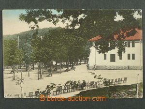 97467 - 1918 BĂILE GOVORA - terasa, budova, prošlá FP, dobrý sta
