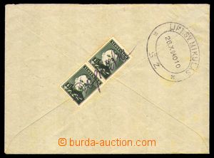 97782 - 1940 without franking official envelope State railways with 