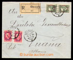 97900 - 1928 R-dopis vyfr. zn. s jubilejním přítiskem Mi.153 2x,1