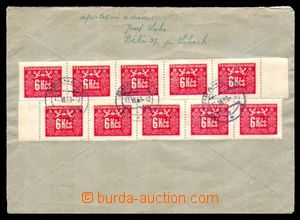 97931 - 1953 nevyplacený dopis adresovaný Státní bance českoslo