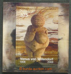 97960 - 2008 Block 44 (Mi.2758) Venuše z Willendorfu, efekt 3D, bezv