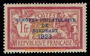 98002 - 1923 Mi.152, známka s přítiskem - Filatelistický kongres