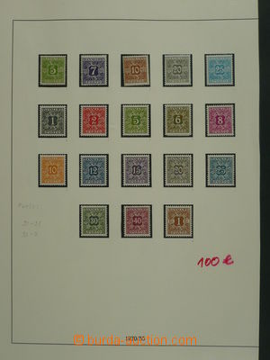98030 - 1907-53 DENMARK  zajímavá sbírka, obsahuje doplatní, bal