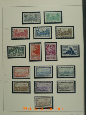 98033 - 1937-55 ALGERIA  sbírka čistých zn. na 14 albových liste
