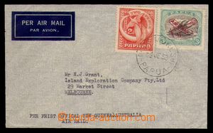 98049 - 1938 airmail letter to Australia, with Mi.70, 82, CDS PORT M