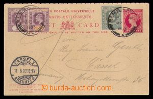 98050 - 1903 I. díl dopisnice Viktorie 2p, Asch.14 zaslané do Něm
