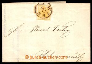 98190 - 1853 skládaný dopis fy Gyurkovics & Ehrentletzberger, vyfr