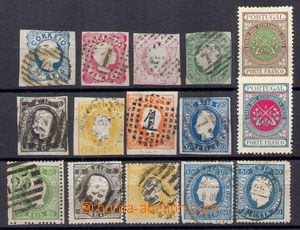 99107 - 1856-1879 comp. 13 pcs of classical stamp, it contains e.g. 