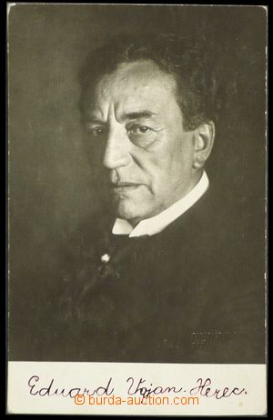 99294 - 1915 DRTIKOL Francis (1883–1961), portrait card, Edward VO