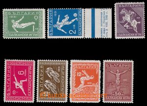 99316 - 1935 Mi.252-258, Balkan Olympiad, complete set of, the best 
