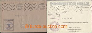 99558 - 1941-43 GESTAPO PRAHA  sestava 2ks úředních dopisů ří