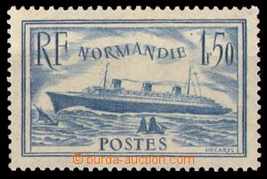 99574 - 1936 Mi.316, Loď Normanie 1,50F, kat. 110€, hezky centrov