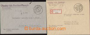 99591 - 1945 ARMOURED TRAINS  comp. 2 pcs of letters from obrněnýc