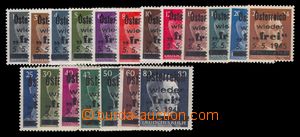 99706 - 1945 LOSENSTEIN  selection of 19 pcs of stamps - die-stampin