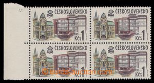 99754 - 1978 Pof.2330, Nová Praha, 4-blok s ZP 36/1, dvojitá molet