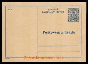99828 - 1937 CAZ1C, Znak 50h, slovenská mutace, označení C 1937, 